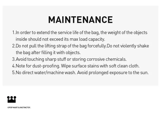 INSTINCTOY HUG YOU SERIES – Plátěná taška