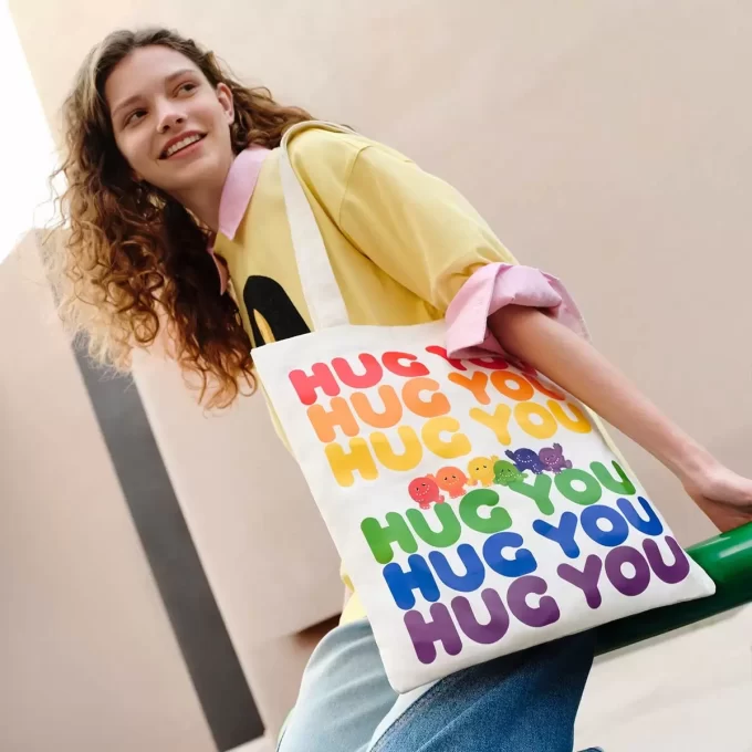 INSTINCTOY HUG YOU SERIES – Plátěná taška