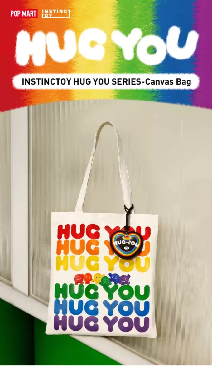 INSTINCTOY HUG YOU SERIES – Plátěná taška