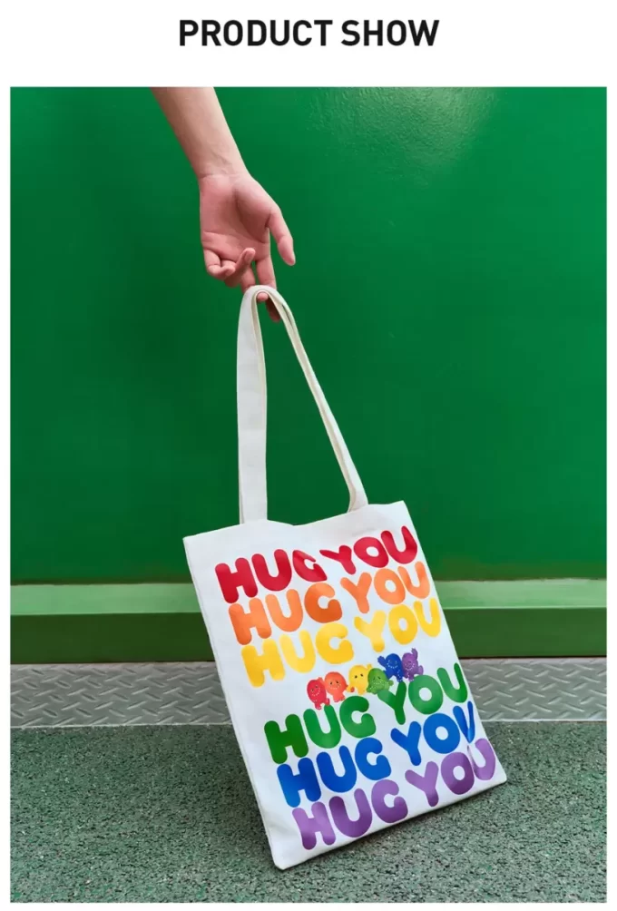 INSTINCTOY HUG YOU SERIES – Plátěná taška