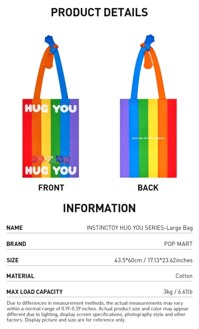 INSTINCTOY HUG YOU SERIES – Velká taška