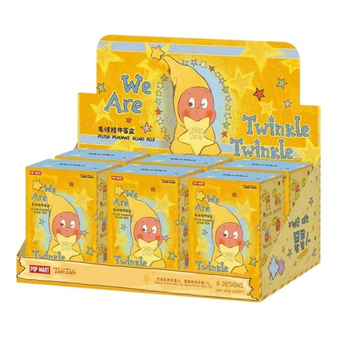 Jsme Twinkle Twinkle Series Plyšový přívěsek v uzavřeném pouzdře (6 zaslepených krabiček)
