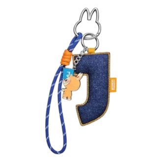 Labubu pin pro přívěsek s písmenem lásky „J“