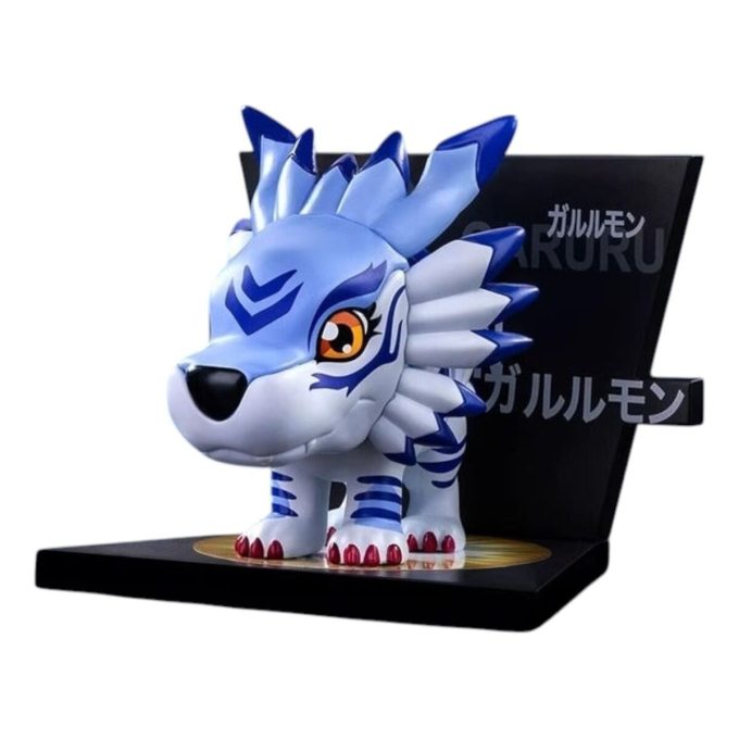 Magnet na ledničku Digimon v uzavřeném pouzdře „Garurumon“