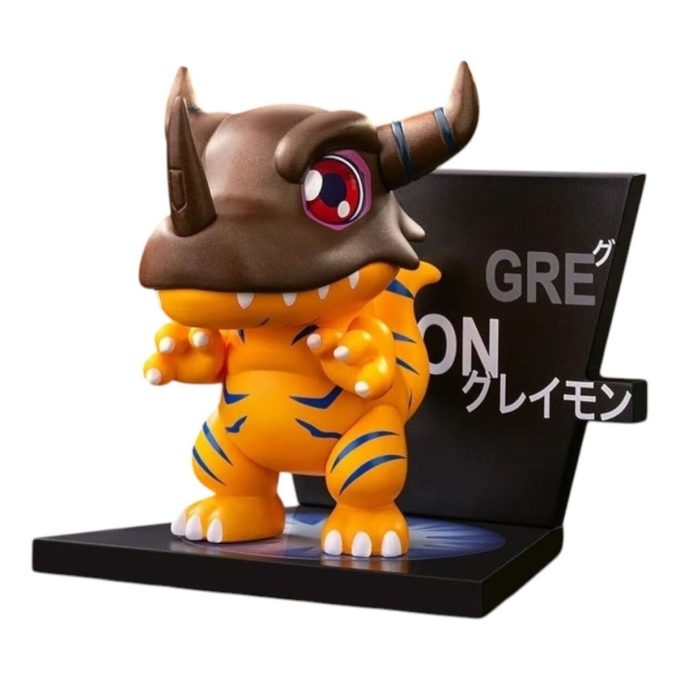 Magnet na ledničku Digimon v uzavřeném pouzdře „Greymon“