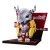 Magnet na ledničku Digimon v uzavřeném pouzdře „Válečný Greymon“