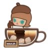Magnet na ledničku Pop Bean Coffee Factory „Molly Stir with Sugar“
