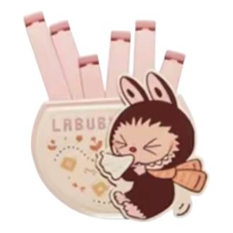 Magnetické těsnicí spony Pom Party Collection „Labubu“