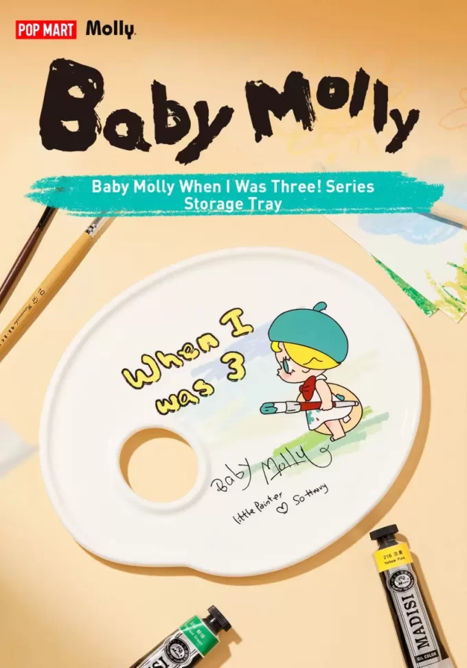 Malá Molly, když mi byly tři! – Úložný tác
