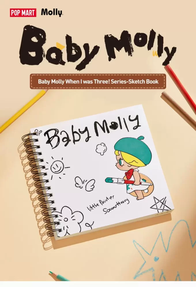 Malá Molly, když mi byly tři! – Série skic
