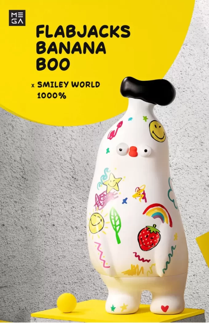MEGA KOLEKCE 1000% FLABJACKS Banana Boo × Smiley