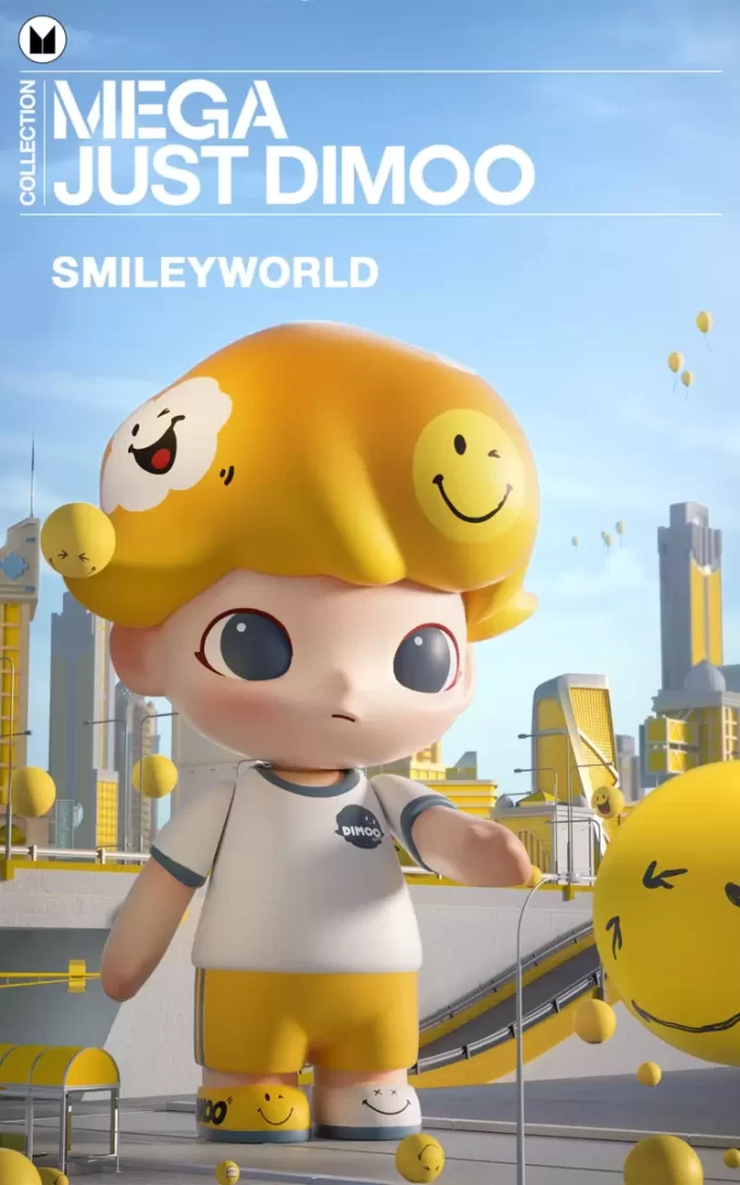 MEGA KOLEKCE 1000% PROSTĚ DIMOO × SmileyWorld MEGA KOLEKCE 1000% PROSTĚ DIMOO × SmileyWorld