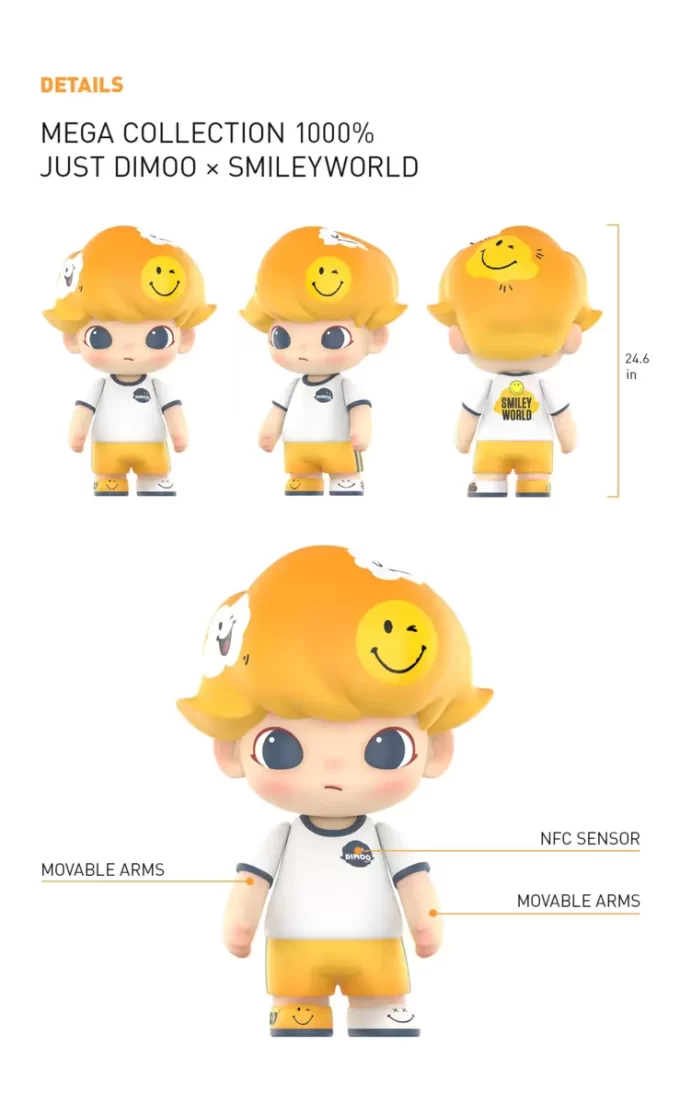 MEGA KOLEKCE 1000% PROSTĚ DIMOO × SmileyWorld MEGA KOLEKCE 1000% PROSTĚ DIMOO × SmileyWorld