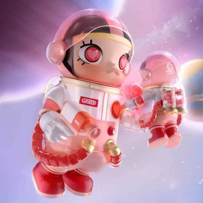 MEGA kolekce 1000% SPACE MOLLY Heartbeat MEGA kolekce 1000% SPACE MOLLY Heartbeat