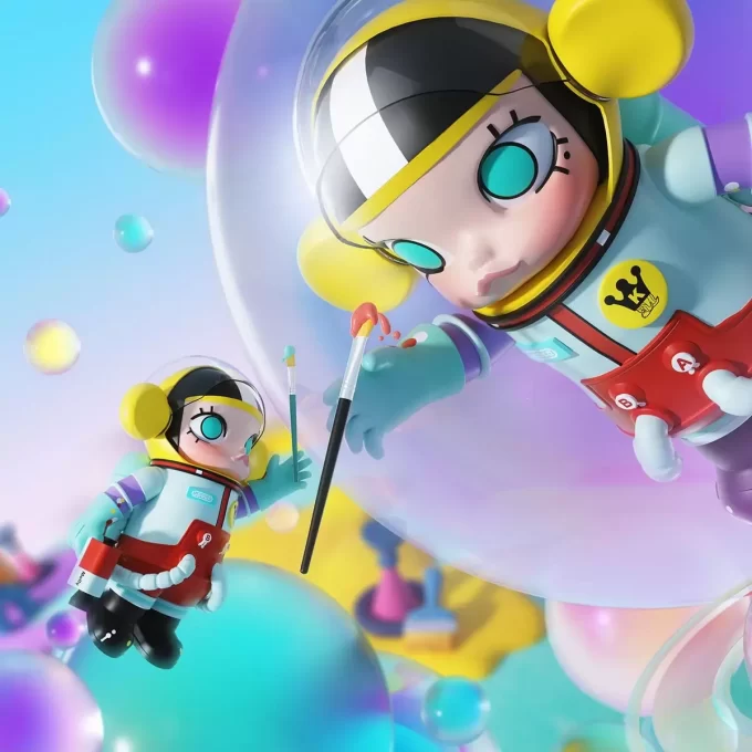 MEGA KOLEKCE 1000% SPACE MOLLY Malá malířka MEGA KOLEKCE 1000% SPACE MOLLY Malá malířka