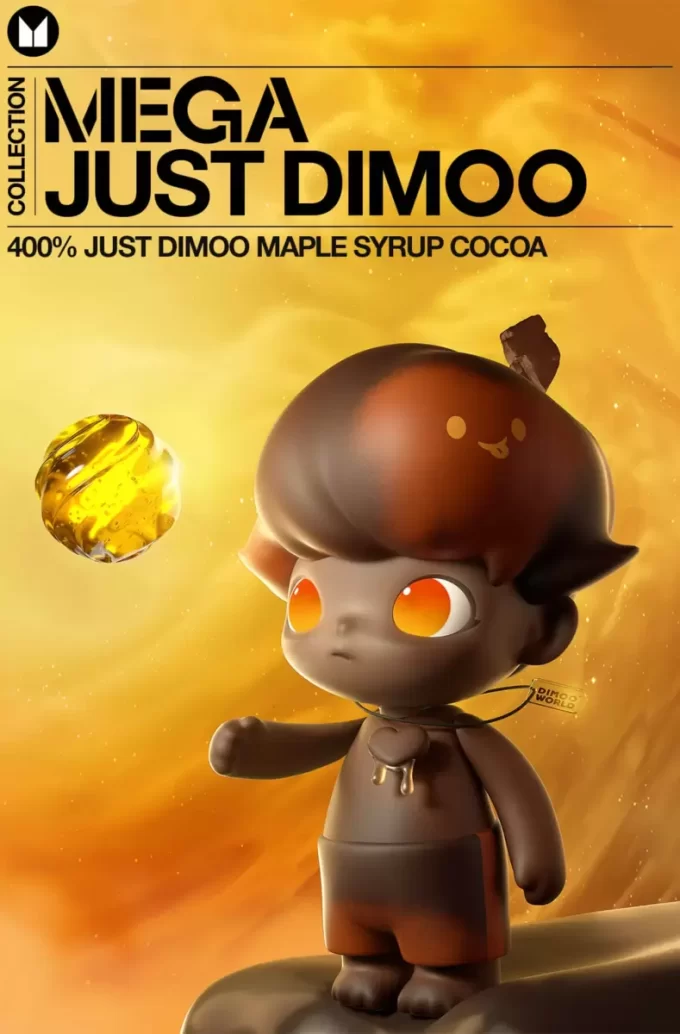 MEGA kolekce 400% JUST DIMOO javorový sirup kakao MEGA kolekce 400% JUST DIMOO javorový sirup kakao