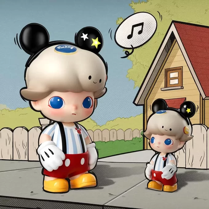 MEGA PROSTĚ DIMOO 1000% Mickey Mouse MEGA PROSTĚ DIMOO 1000% Mickey Mouse