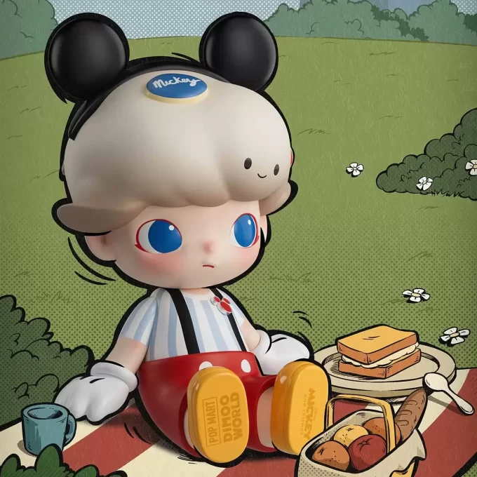 MEGA PROSTĚ DIMOO 1000% Mickey Mouse MEGA PROSTĚ DIMOO 1000% Mickey Mouse