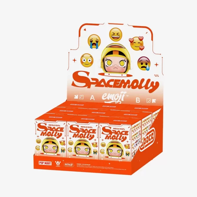 MEGA SPACE MOLLY 100% × Emoji™ série