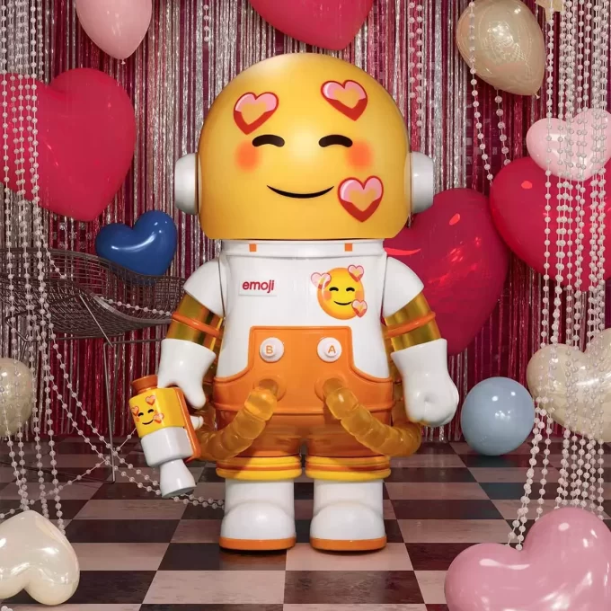 MEGA SPACE MOLLY 100% × Emoji™ série