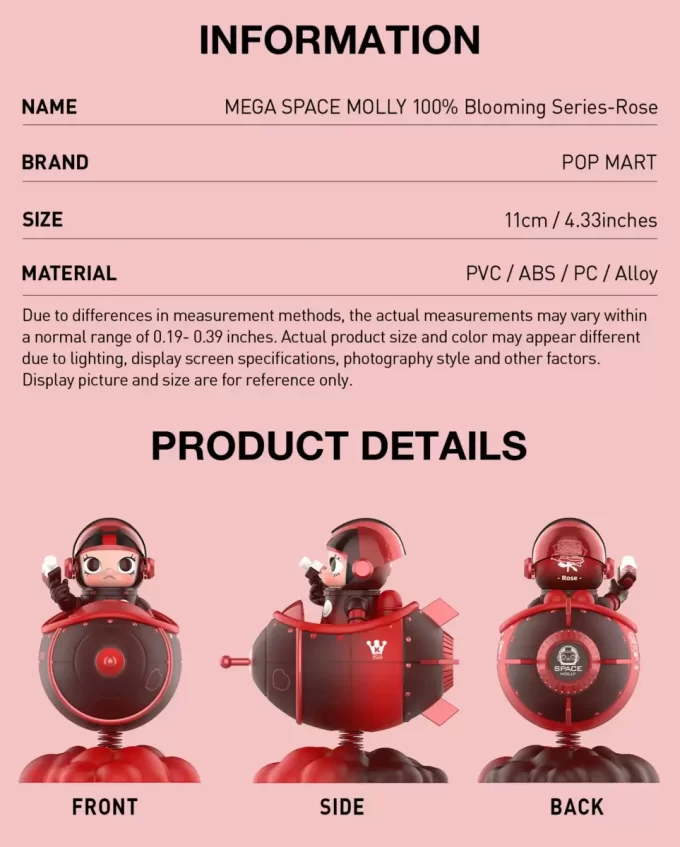 MEGA SPACE MOLLY 100% kvetoucí růže