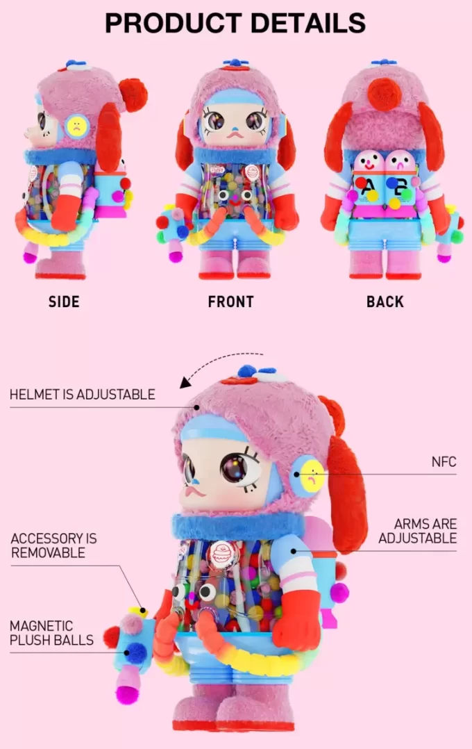 MEGA SPACE MOLLY 1000% Jon Burgerman MEGA SPACE MOLLY 1000% Jon Burgerman