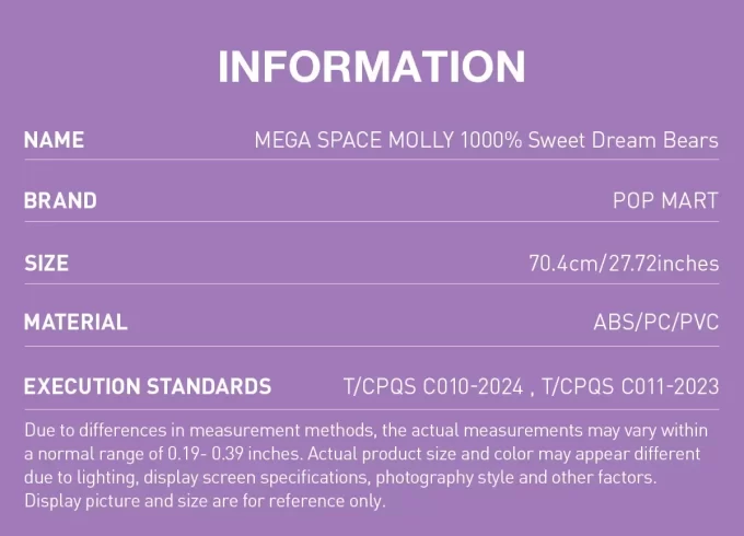 MEGA SPACE MOLLY 1000% Medvídci sladkých snů MEGA SPACE MOLLY 1000% Medvídci sladkých snů