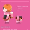 MEGA SPACE MOLLY 400%+100% THE POWERPUFF GIRLS-Blossom MEGA SPACE MOLLY 400%+100% THE POWERPUFF GIRLS-Blossom