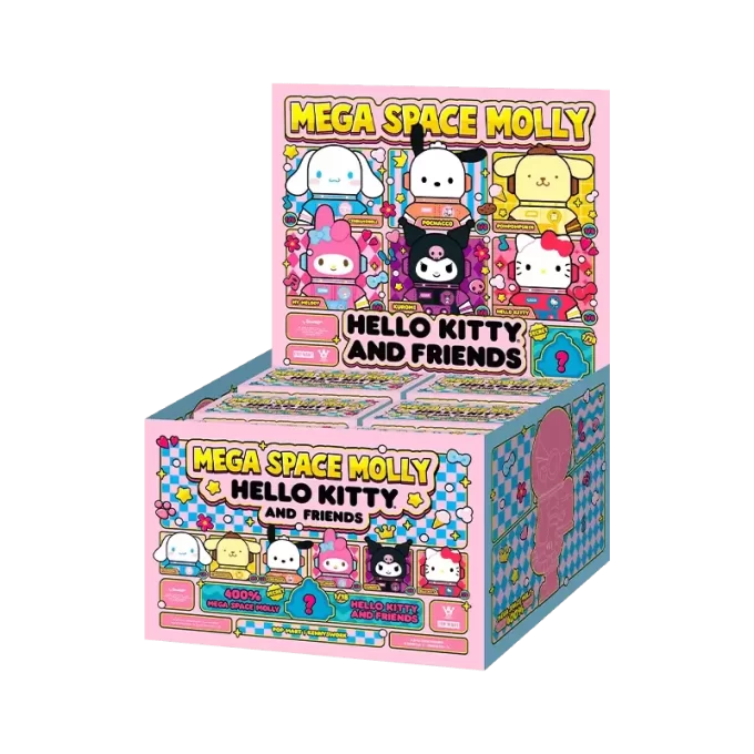MEGA SPACE MOLLY 400% Hello Kitty a její přátelé MEGA SPACE MOLLY 400% Hello Kitty a její přátelé