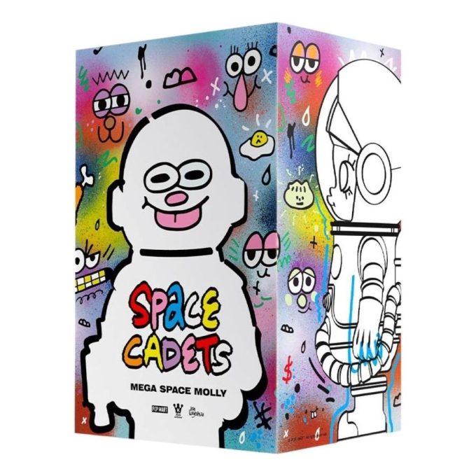Mega Space Molly 400% Jon Burgerman Space Cadets Zapečetěné pouzdra (1 zaslepená krabička)