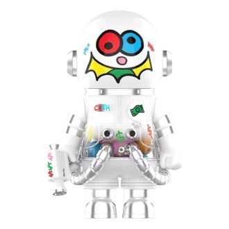 Mega Space Molly 400% Jon Burgerman Vesmírní kadeti „Cash“ Tajná edice