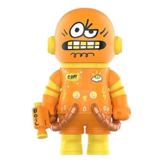 Mega Space Molly 400% Jon Burgerman Vesmírní kadeti „Eggy“