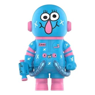 Mega Space Molly 400% Jon Burgerman Vesmírní kadeti „Floss“