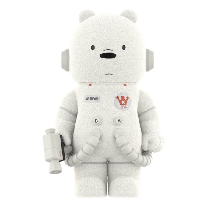 Mega Space Molly 400% We Bare Bears „Ledový medvěd“