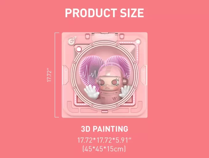 MEGA SPACE MOLLY SMITTEN LOVE《VE VESMÍRU》3D malba MEGA SPACE MOLLY SMITTEN LOVE《VE VESMÍRU》3D malba