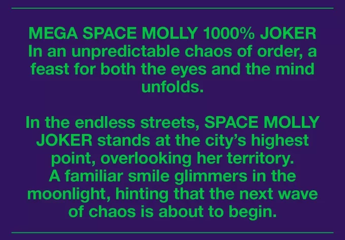 MEGA VESMÍRNÁ MOLLY 1000% ŽOLÍK MEGA VESMÍRNÁ MOLLY 1000% ŽOLÍK