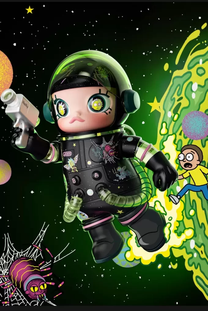 MEGA VESMÍRNÁ MOLLY 1000% Rick a Morty MEGA VESMÍRNÁ MOLLY 1000% Rick a Morty