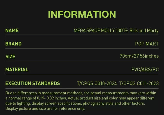 MEGA VESMÍRNÁ MOLLY 1000% Rick a Morty MEGA VESMÍRNÁ MOLLY 1000% Rick a Morty
