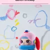 MEGA VESMÍRNÁ MOLLY 400 % Jon Burgerman MEGA VESMÍRNÁ MOLLY 400 % Jon Burgerman