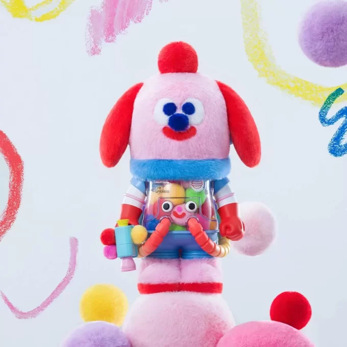 MEGA VESMÍRNÁ MOLLY 400 % Jon Burgerman MEGA VESMÍRNÁ MOLLY 400 % Jon Burgerman