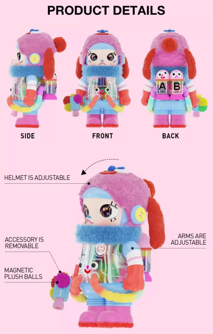 MEGA VESMÍRNÁ MOLLY 400 % Jon Burgerman MEGA VESMÍRNÁ MOLLY 400 % Jon Burgerman