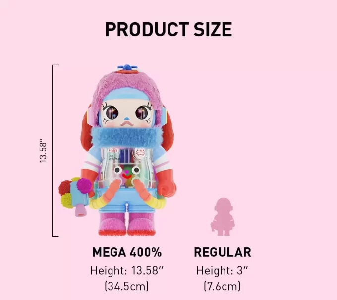 MEGA VESMÍRNÁ MOLLY 400 % Jon Burgerman MEGA VESMÍRNÁ MOLLY 400 % Jon Burgerman