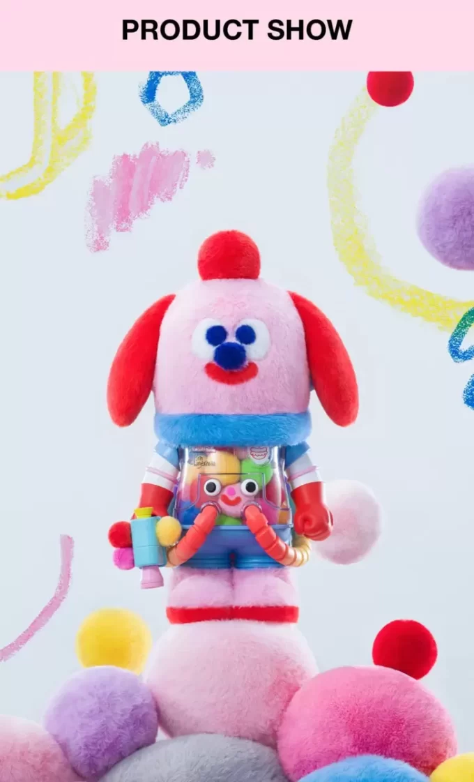 MEGA VESMÍRNÁ MOLLY 400 % Jon Burgerman MEGA VESMÍRNÁ MOLLY 400 % Jon Burgerman