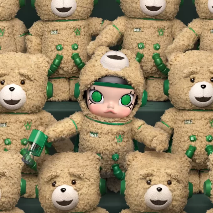 MEGA VESMÍRNÁ MOLLY 400% Ted 2 MEGA VESMÍRNÁ MOLLY 400% Ted 2