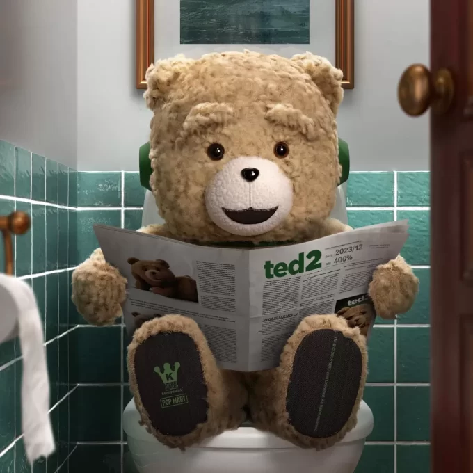 MEGA VESMÍRNÁ MOLLY 400% Ted 2 MEGA VESMÍRNÁ MOLLY 400% Ted 2