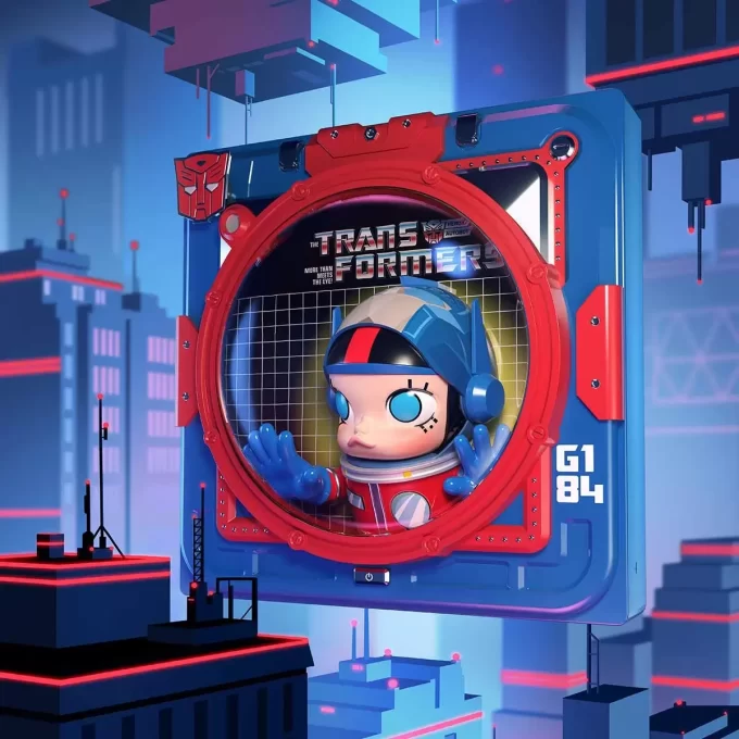 MEGAPOSLOVÁ MOLLY Optimus Prime 《VE VESMÍRU》3D malba
