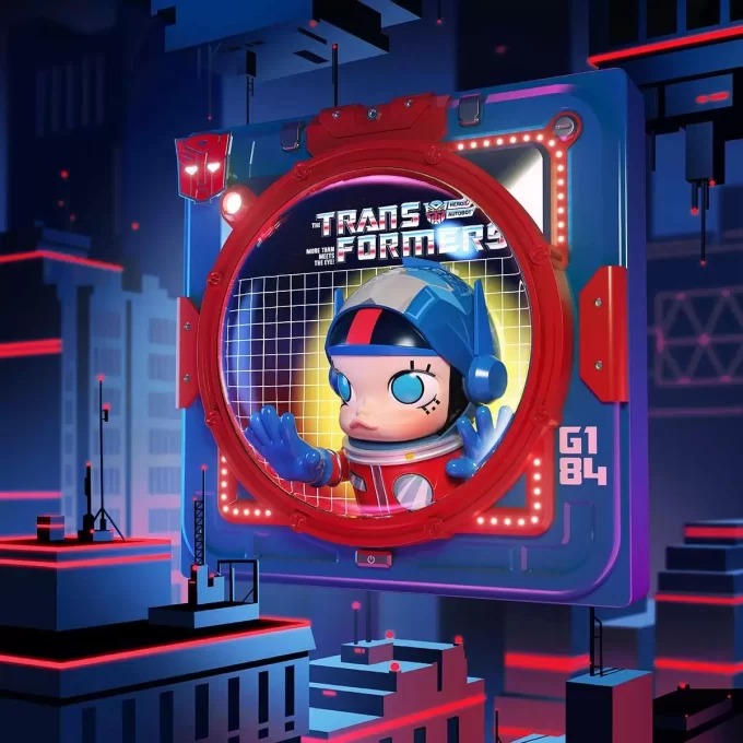 MEGAPOSLOVÁ MOLLY Optimus Prime 《VE VESMÍRU》3D malba