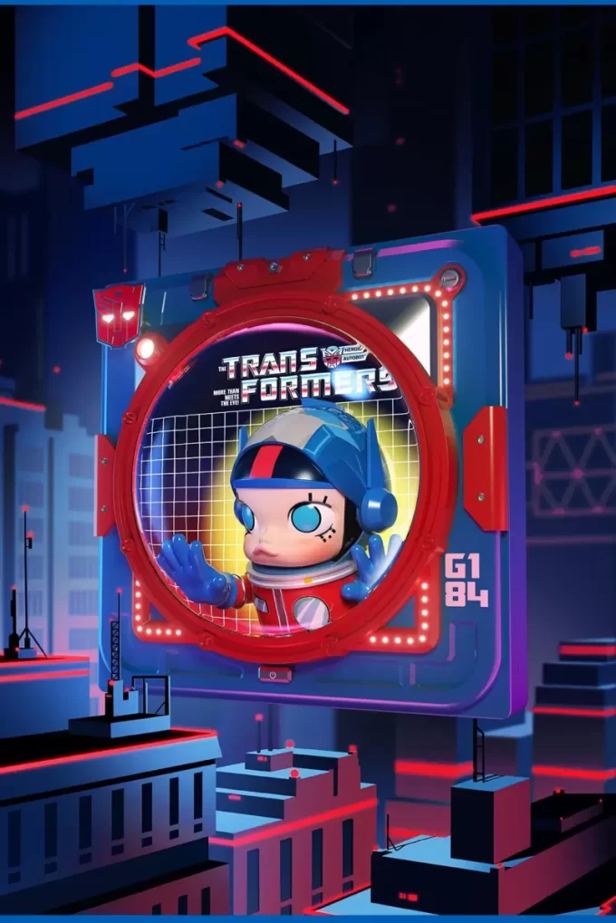 MEGAPOSLOVÁ MOLLY Optimus Prime 《VE VESMÍRU》3D malba