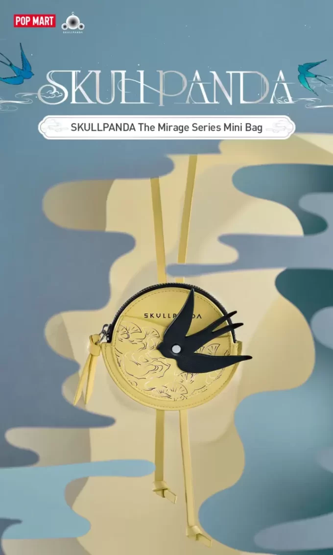 Miniaturní taška SKULLPANDA řady Mirage