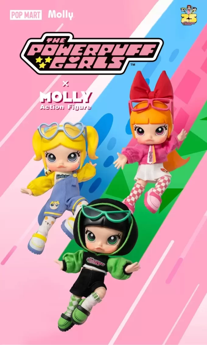 MOLLY × Akční figurka ze série Powerpuff Girls